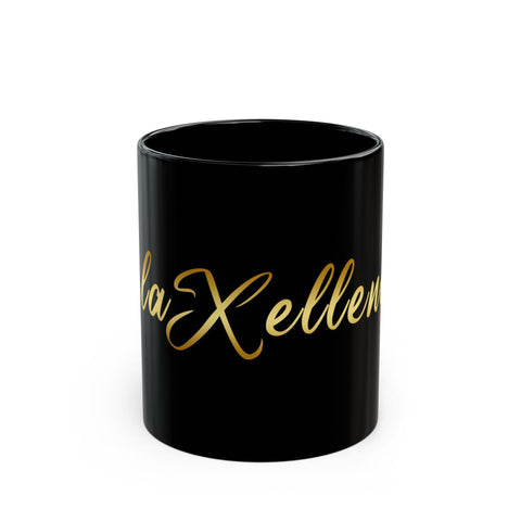 BLAXELLENCE CERAMIC MUG - BLACK 11OZ
