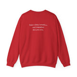 TAKE A DEEP BREATH (CLEAN) UNISEX SWEAT SHIRT