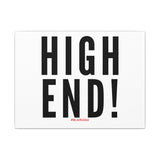 HIGH END BLACK CANVAS ART