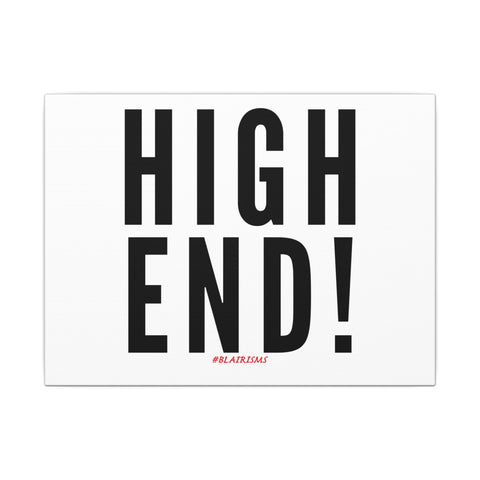 HIGH END BLACK CANVAS ART