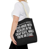 HECKLERS TOTE BAG
