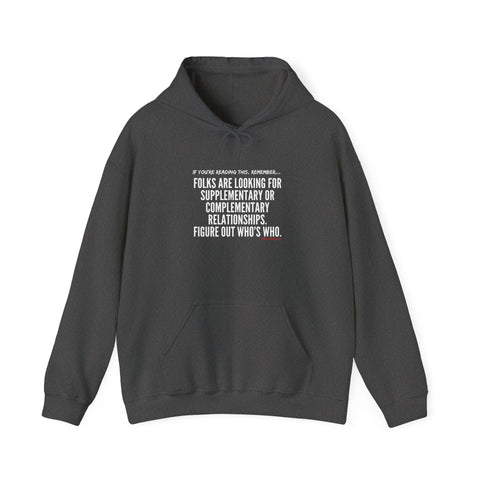 FIGURE OUT UNIXSEX HOODIE