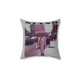 STAND - BLACK THROW PILLOW