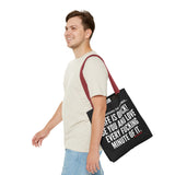 LIFE IS QUICK TOTE BAG