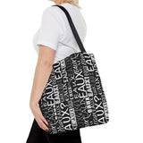 EAUX WHITE TOTE BAG
