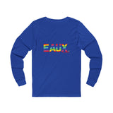 EAUX  RAINBOW UNISEX LONG SLEEVE T-SHIRTS