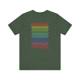 BIIIIIITCH RAINBOW UNISEX SHORT SLEEVE T SHIRTS