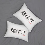 RESIST - WHITE LUMBAR PILLOW