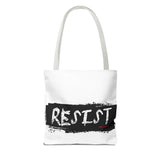 RESIST - BLACK TOTE BAG