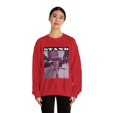 STAND - WHITE UNISEX SWEAT SHIRT