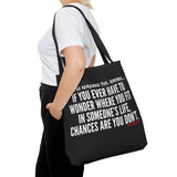 WHERE YOU FIT TOTE BAG