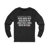 HECKLERS UNISEX LONGSLEEVE T-SHIRT