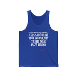 JESUS SAID UNISEX TANK TOP