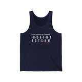 IDGAF UNISEX TANK TOP