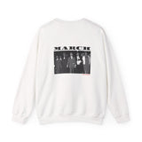 MARCH - BLACK UNISEX SWEAT SHIRT