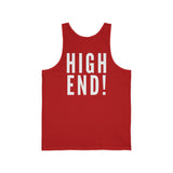 HIGH END WHITE UNISEX TANK TOP