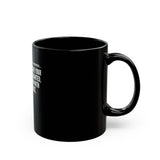 ABSENCE CERAMIC MUG - BLACK 11OZ