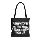 SPRING CLEANING TOTE BAG