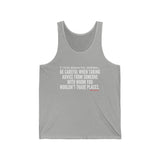RADING PLACES UNISEX TANK TOP