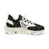 BLACK MAGIC - BLACK GOLD MESH SNEAKERS