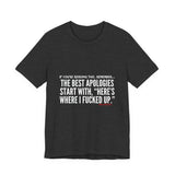 Unisex Jersey Tee with Minimalist Design, Casual T-Shirt for Everyday Wear, Gift for Friends, Lightweight Summer Tee, Perfect for Festivals