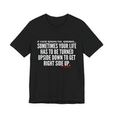 UPSIDE DOWN UNISEX SHORT SLEEVE T SHIRTS