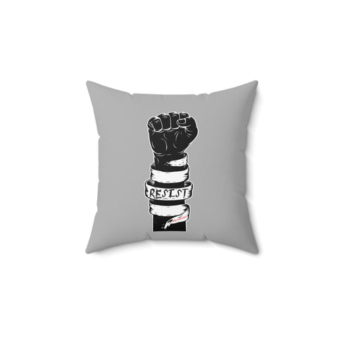 RESIST FIST THROW PILLOW
