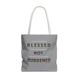 BLACK WOMAN RAINBOW TOTE BAG