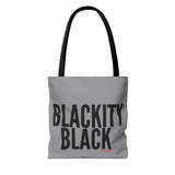 BLACKITY BLACK - BLACK TOTE BAG