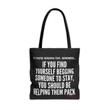HELP THEM PACK TOTE BAG