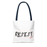 RESIST - WHITE TOTE BAG