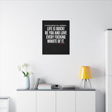 LIFE IS QUICK CANVAS ART