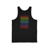 BIIIIIITCH RAINBOW UNISEX TANK TOP