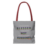 BLACK WOMAN RAINBOW TOTE BAG