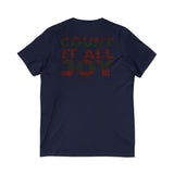 COUNT IT ALL JOY-RBG UNISE V-NECK T-SHIRTS