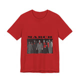 MARCH - BLACK UNISEX SHORT SLEEVE T-SHIRT