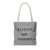 BLACK WOMAN RAINBOW TOTE BAG