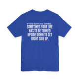 UPSIDE DOWN UNISEX SHORT SLEEVE T SHIRTS