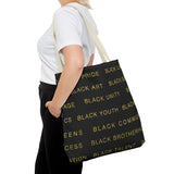 BLACK MAGIC - GOLD LETTERS TOTE BAG