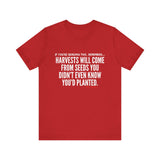 HARVEST UNISEX SHORT SLEEVE T-SHIRTS