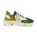 EAUX - BLACK ON MARDI GRAS MESH SNEAKERS