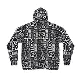 EAUX WHITE AOP PULLOVER HOODIE