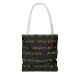BLACK MAGIC - GOLD LETTERS TOTE BAG