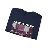 STAND - WHITE UNISEX SWEAT SHIRT