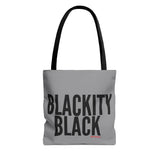 BLACKITY BLACK - BLACK TOTE BAG