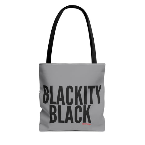 BLACKITY BLACK - BLACK TOTE BAG