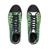 EAUX- WHITE ON MARDI GRAS HI-TOP SNEAKERS WHITE-SOLE