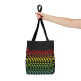 BIIIIIITCH RAINBOW TOTE BAG