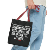 WEED THEMSELVES OUT TOTE BAG