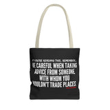 TRADING PLACES TOTE BAG